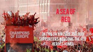 “A SEA of RED”!    |  750,000 SUPPORTERS WELCOMED THE RED HEROES HOME!! 