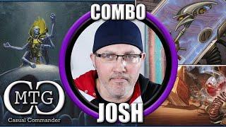 MTG Casual Commander : COMBO - JOSH - Rise and Shine + Staff of Domination + Grand Architect