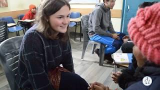 Students' Interaction with Foreigners in the ILC. || | ILC Pithoragarh/Dynamic
