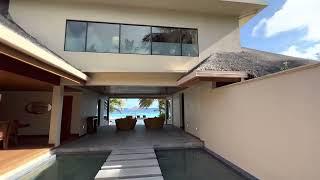 Huvafen Fushi Maldives | Two bedroom Beach Pavilion with pool | 800 sq m | room tour.