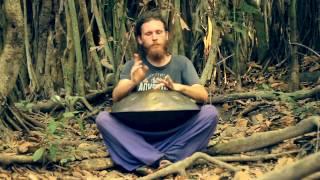 Pasha Aeon - OMana Handpan Music, Banyan, Goa, 2016