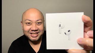 Unboxing Apple AirPods 3rd Generation Plus Full Detail Review