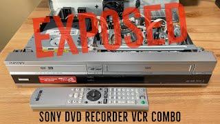 EXPOSED: Sony RDR-VX515 DVD Recorder VCR Combo