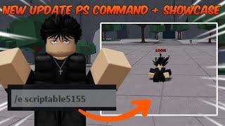 The Strongest Battlegrounds NEW PRIVATE SERVER COMMAND + COMMAND UPDATE SHOWCASE