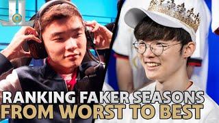 Ranking Every Faker Season From Worst to Best