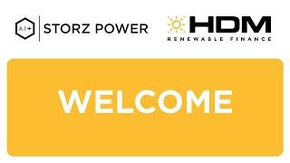 HDM Cap + Storz Power Joint Webinar