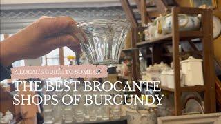 The best brocante shops in Burgundy by a local
