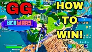 How To Win Every Match In GG BedWars! (Fun)