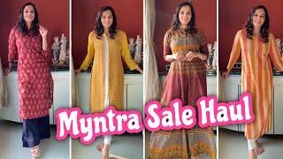 MYNTRA TRY ON HAUL || *DIWALI SALE*