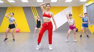 AEROBIC DANCE | Flat Belly Workout | Exercises to Get Slim Belly Fat + Tiny Waist