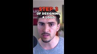 Step 3 of designing a logo