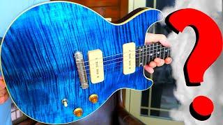 This Rare Guitar Has a Weird Headstock! | 1997 Gibson Les Paul DC Pro P90 Wraptail Indigo Blue