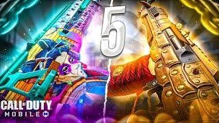 ТОП 5 ЛУЧШИЕ МЕТОВЫЕ ШТУРМОВЫЕ ВИНТОВКИ В CALL OF DUTY MOBILE 1 СЕЗОН