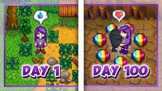 I Played 100 Days in Stardew Valley Dictated By YOU