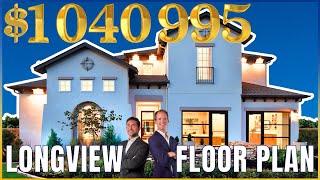 Best Home Builder in Texas, See Inside Toll Brothers, Long View Floor Plan, Travisso Leander TX