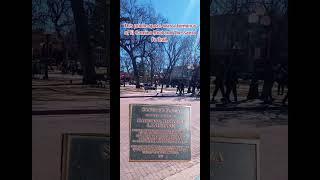 The Santa Fe Plaza #newmexico #history #santafe #plaza #national #historical #marker