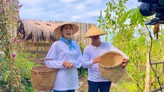 Harvesting farm produce with Alex Gonzaga I Behind the scenes I Joseph The Explorer