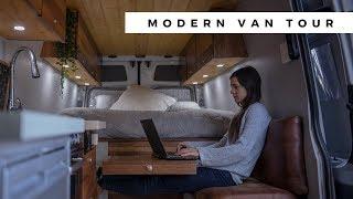 VAN TOUR | MODERN DIY SPRINTER CAMPERVAN CONVERSION