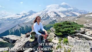 RVlog｜Mount Rainier National Park｜Hiking Camping Cooking ｜Days Living in Paradise