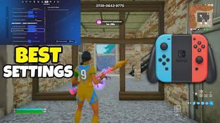 Nintendo Switch Controller ASMR  (Fortnite Tilted Zone Wars Gameplay) + BEST SWITCH SETTINGS