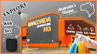 Visit Anaconda Adventure HQ with Siri | Unique Camping  and Fishing  Store in Sydney 