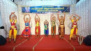 KALYANA RAMA | BHARATHANATYAM GROUP DANCE | SARGA NRITHYALAYA