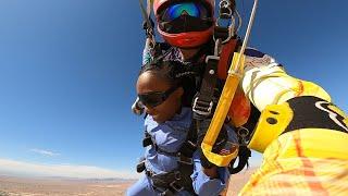 Shakira Price - Tandem Skydive in Las Vegas at Skydive Fyrosity®