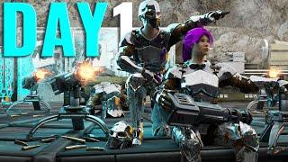 ARK LIVE PVP - DAY 1 FRESHWIPE!