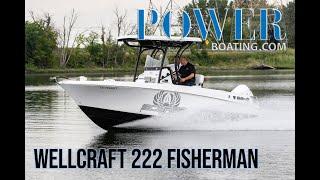 Wellcraft 222 Fisherman Center Console Boat Test