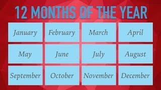 Months of the Year | 12 Months | Green Bean's Music