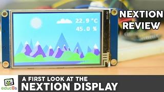 Nextion Review: Build a Weather Station with Arduino a Nextion Display from Banggod.com