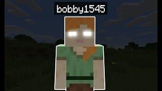 ПУГАЮ ШКОЛЬНИКОВ СКИНОМ Bobby1545!  ОН СУЩЕСТВУЕТ? Minecraft CREEPYPASTA: bobby 1545  trolling