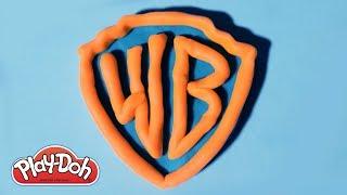 Warner Bros Logo Made with Play-Doh Mold