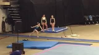 Isabella Kenny - 11 years old - Hopes Elite Compulsory - 1st Place Vault - KPAC Cup