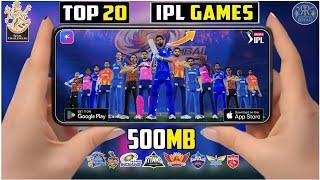 Top 20 Best IPL Cricket Games For Android 2025 (Offline/Online) 50 Mb To 1 Gb Full Gameplay
