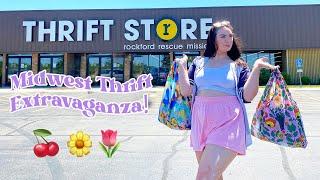 Thrift With Me  MIDWEST THRIFTING EXTRAVAGANZA ft. Jessica Neistadt