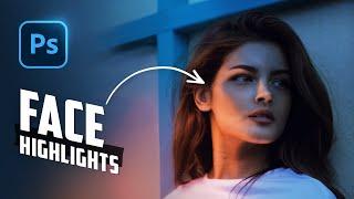 How to Create PERFECT FACE HIGHLIGHTS in Photoshop!