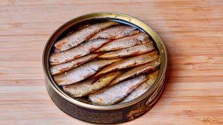 I take a CAN of sprats and prepare 2 brilliant salads for the New Year