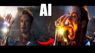 WTF - AI rewrites the movies #marvel #dc #comics