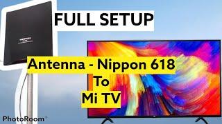 Install Digital Antenna tv to Xioami android TV - Nippon Model : NA-618