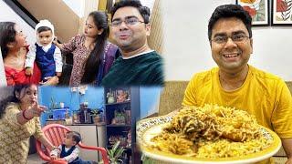 Trying Viral Biriyani of Kolkata️ জেঠিমার বাড়ি গেলাম️ দাদা বৌদির সাথে জমিয়ে আড্ডা️