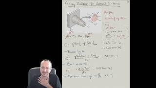 Fin Energy Balance - Lecture 1 [Heat / Energy Transfer]
