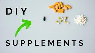 4 BELIEBTE Supplements, die du ganz einfach SELBER MACHEN kannst!