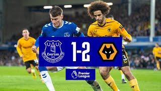 PREMIER LEAGUE HIGHLIGHTS: EVERTON 1-2 WOLVES