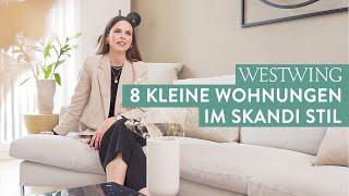 Kleine Wohnung einrichten im Skandi Stil | So gelingt der Wohntrend! (Roomtour)