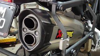 TRK 502X Akrapovic exhaust with stainless steel piping by SixtyNine19 Garage #shots no.23