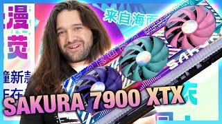 Crazy Design: Yeston RX 7900 XTX Sakura Sugar GPU Review & Benchmarks