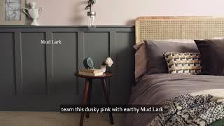 Potters Pink Paint Relaxing Bedroom Ideas | Dulux Heritage