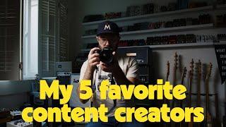 My 5 favorite YouTube gear channels! | Content creators you should know about.