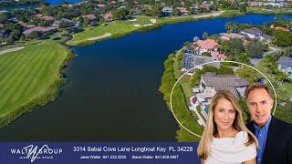 Longboat Key Club Golf Home - 3314 Sabal Cove Lane,  Longboat Key, FL